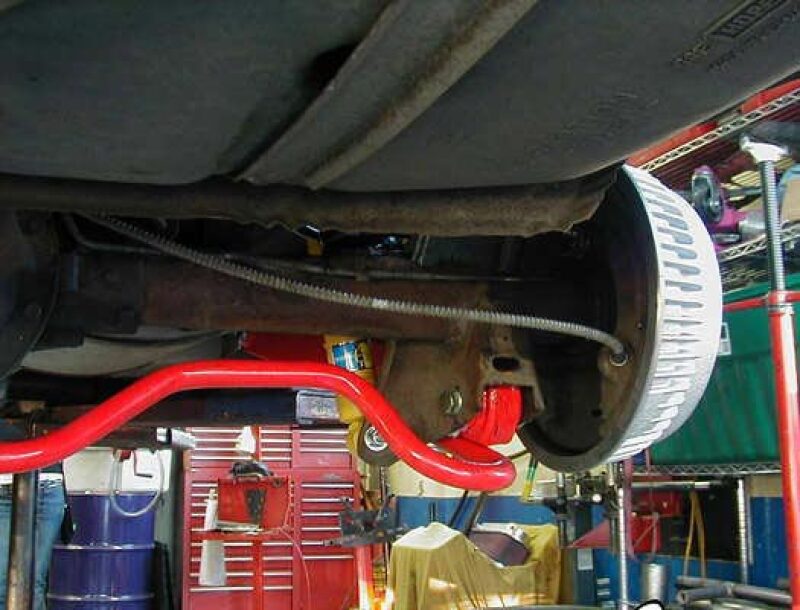 UMI Performance 361516-R Upper and Lower Control Arm Red for 1978-1996 GM B-Body