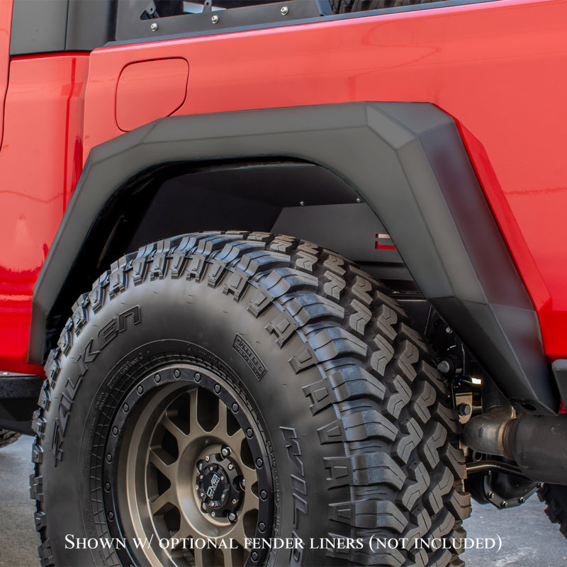 DV8 Offroad 2019+ Jeep Gladiator Armor Fenders - #FDGL-02