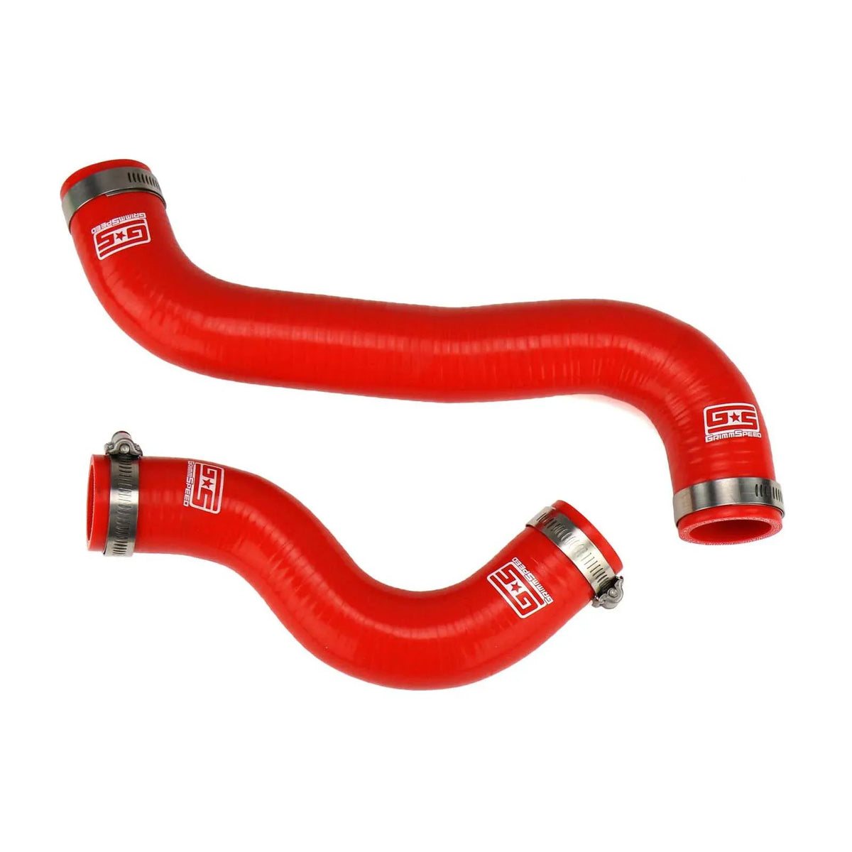 GrimmSpeed GRM405328 for 15-17 Subaru WRX / 14-17 Subaru Forester XT Radiator Hose Kit - Red
