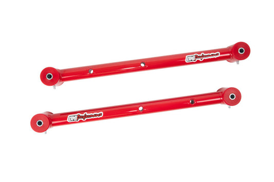 UMI Performance 4015-R Tubular Lower Control Arms Red for 1964-1972 GM A-Body