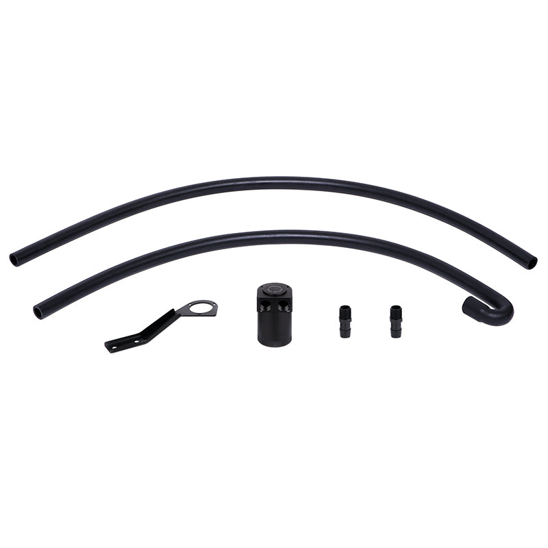 Mishimoto 07-10 BMW N54 Baffled Oil Catch Can Kit - Black (CCV Side) - #MMBCC-N54-06CBE2