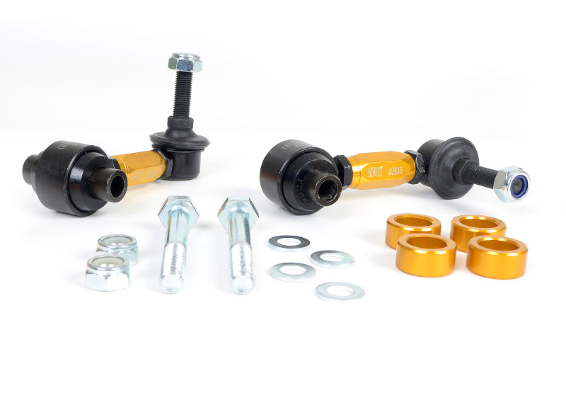 Whiteline KLC182 Rear Adjustable X Heavy Duty Sway Bar Link Assembly for 2013-2025 Subaru BRZ, 2015-2026 Subaru WRX, 2008-2014 Subaru Impreza and More