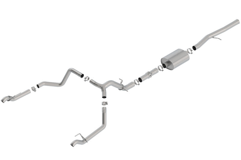 Borla 140775 19 Chevrolet Silverado/GMC Sierra 1500 6.2L SS ATAK Catback Exhaust w/ Factory Tips - #140775