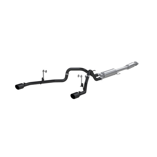 MBRP S5215BLK Cat-Back Exhaust System - 2021-2026 Ford F-150 2.7L/3.5L EcoBoost / 5.0L