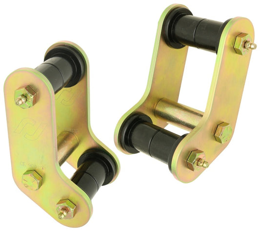 RockJock YJ Rear Boomerang Shackles (for Pro Comp Springs)