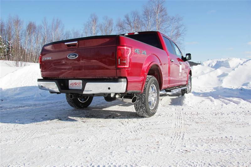 MBRP S5259AL Armor Lite Cat-Back Exhaust - 4-Inch Single Side Exit | Aluminized