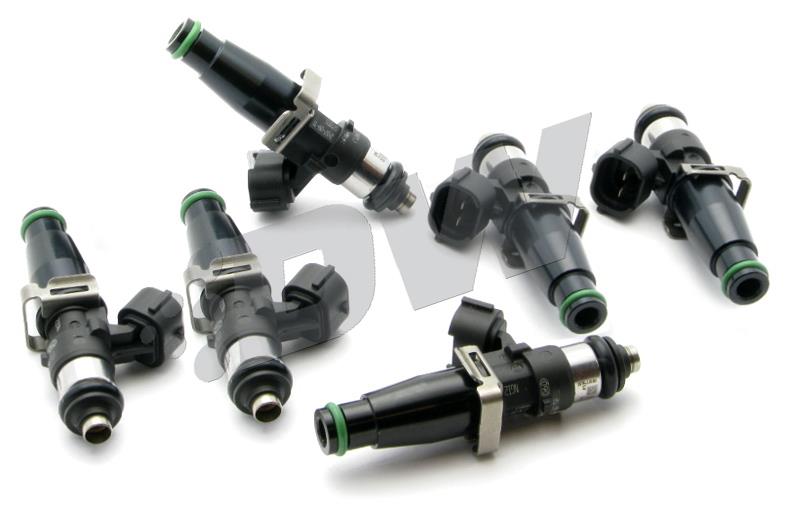 DeatschWerks 93-98 Toyota Supra TT 2200cc Injectors for Top Feed Conversion 11mm O-Ring (set of 6)