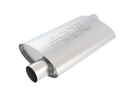 Borla 40352 Universal Pro-XS Muffler - Offset/Offset Oval 2.5in - #40352
