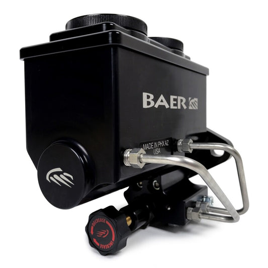 Baer Brakes GM/Ford 1in Bore Remaster 2-Bolt Master Cylinder Kit - Black