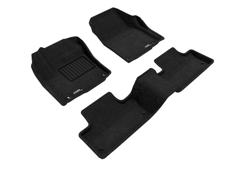 3D MAXpider Elegant Front & Rear Floor Mats for 2020-2024 Land Rover Range Rover Evoque