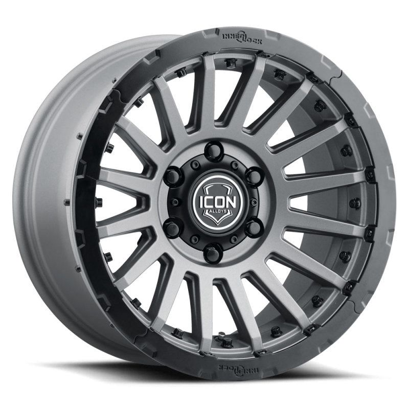ICON Alloys Recon Pro Satin Black - 18 X 9 - 6 X 135- 6MM 5.25in BS