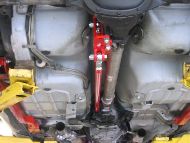 UMI Performance 2205-B Transmission Mounted Adjustable Torque Arm Black