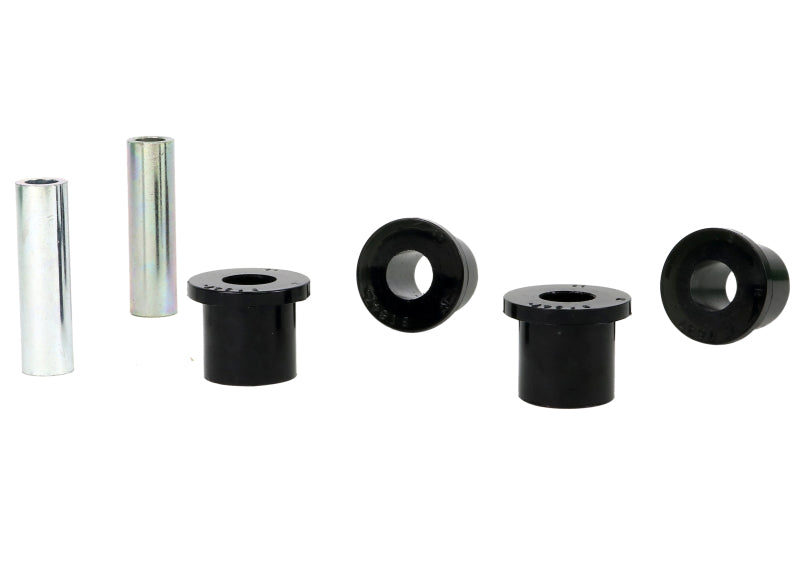Whiteline W71647 Rear Spring Eye and Shackle Bushing for 1998-2004 Nissan Frontier, 2000-2004 Nissan Xterra