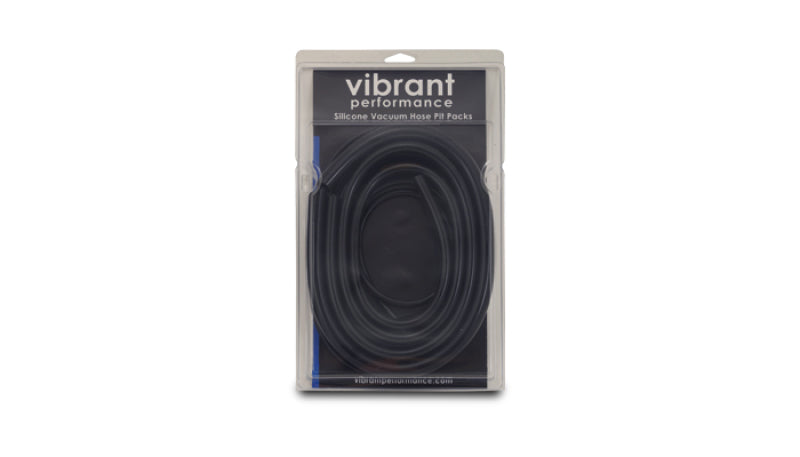 Vibrant Silicon vac Hose Pit Kit Blk 5ft- 1/8in 10ft- 5/32in 4ft- 3/16in 4ft