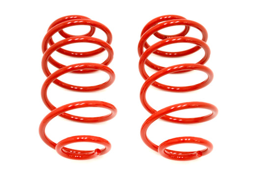 BMR 1967-1972 A-Body Rear Lowering Springs (2.0in Drop) - Red