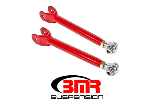 BMR 16-24 6th Gen Camaro Lower Trailing Arms w/ Single Adj. Rod Ends - Red