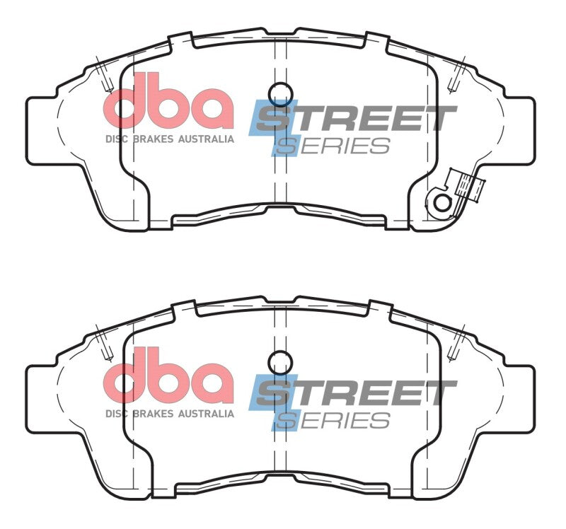 DBA 93-97 Geo Prizm / 92-01 Toyota Camry / 93-97 Corolla / 94-97 Celica / 96-01 RAV4 Front Street Series Brake Pads