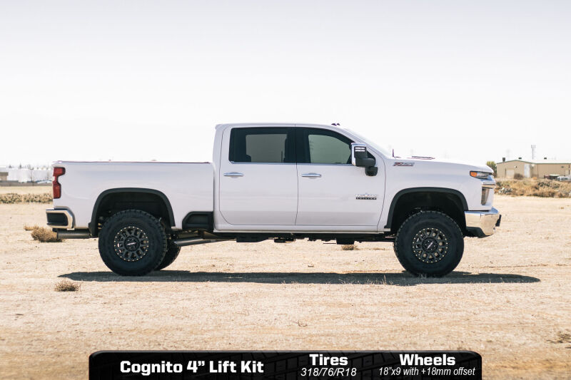 Cognito Motorsports 210-P1151 4-Inch Elite Lift Kit with Elka 2.5 Reservoir Shocks for 2020-2024 Chevrolet Silverado / GMC Sierra 2500 HD / 3500 HD