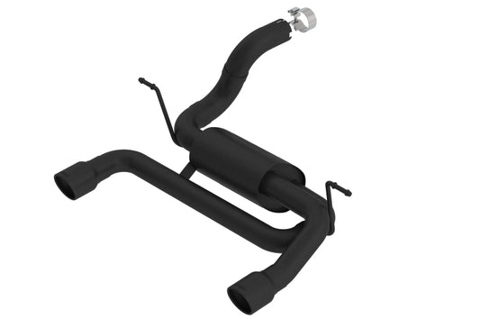 Borla 11963CB 18-19 Jeep Wrangler JL/JLU 2.0L 4Cyl 2DR/4DR Axle Back Exhaust S-Type w/ 3.5in Tips - Black - #11963CB