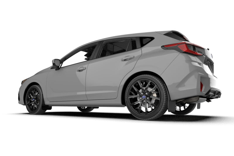 Rally Armor UR Mud Flaps - 2024-2026 Subaru Impreza - Black/Blue Logo - #MF105-UR-BLK-NB