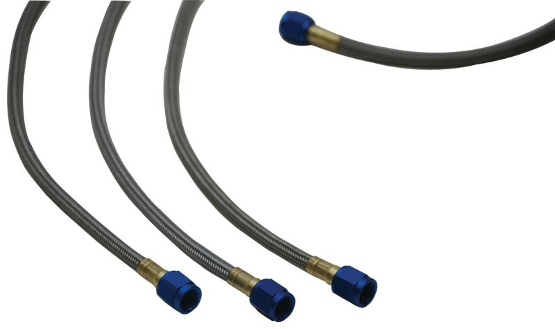 Vibrant Universal Top Mount Oil Drain Kit incl 20in Teflon lined S.S. 10283