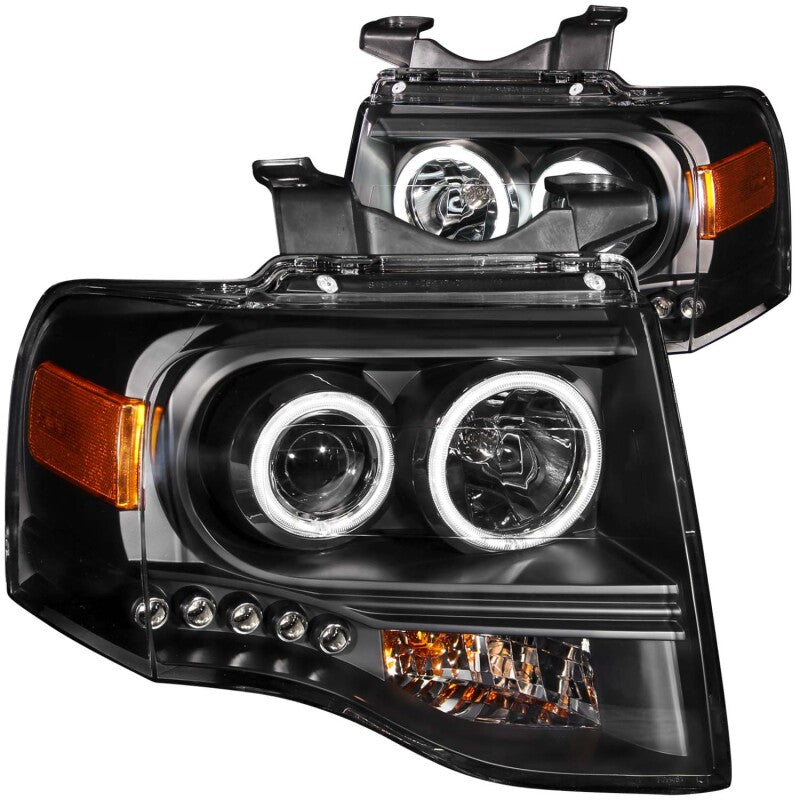 ANZO 2007-2014 Ford Expedition LED Projector Headlights