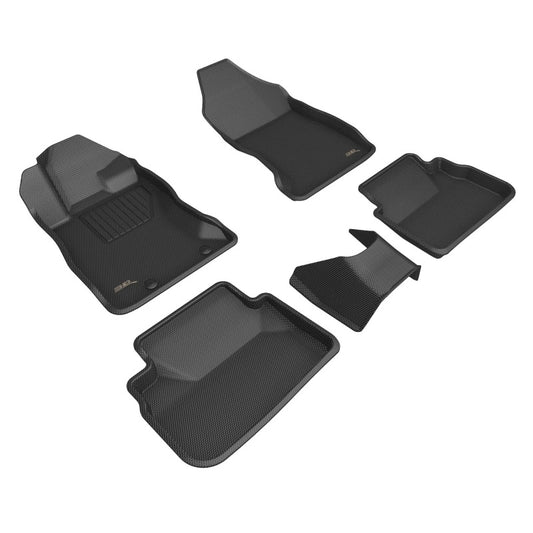 3D MAXpider Kagu Front & Rear Floor Mats for 2022-2023 Subaru WRX