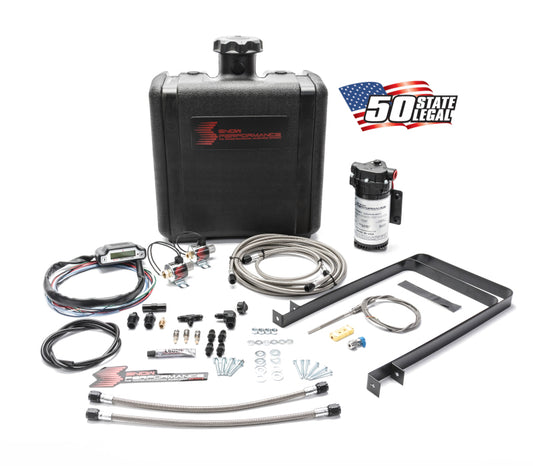 Snow Performance SNO-50100-BRD Stg 3 BC Water Inj Kit TD Univ SS Brd Line 4AN