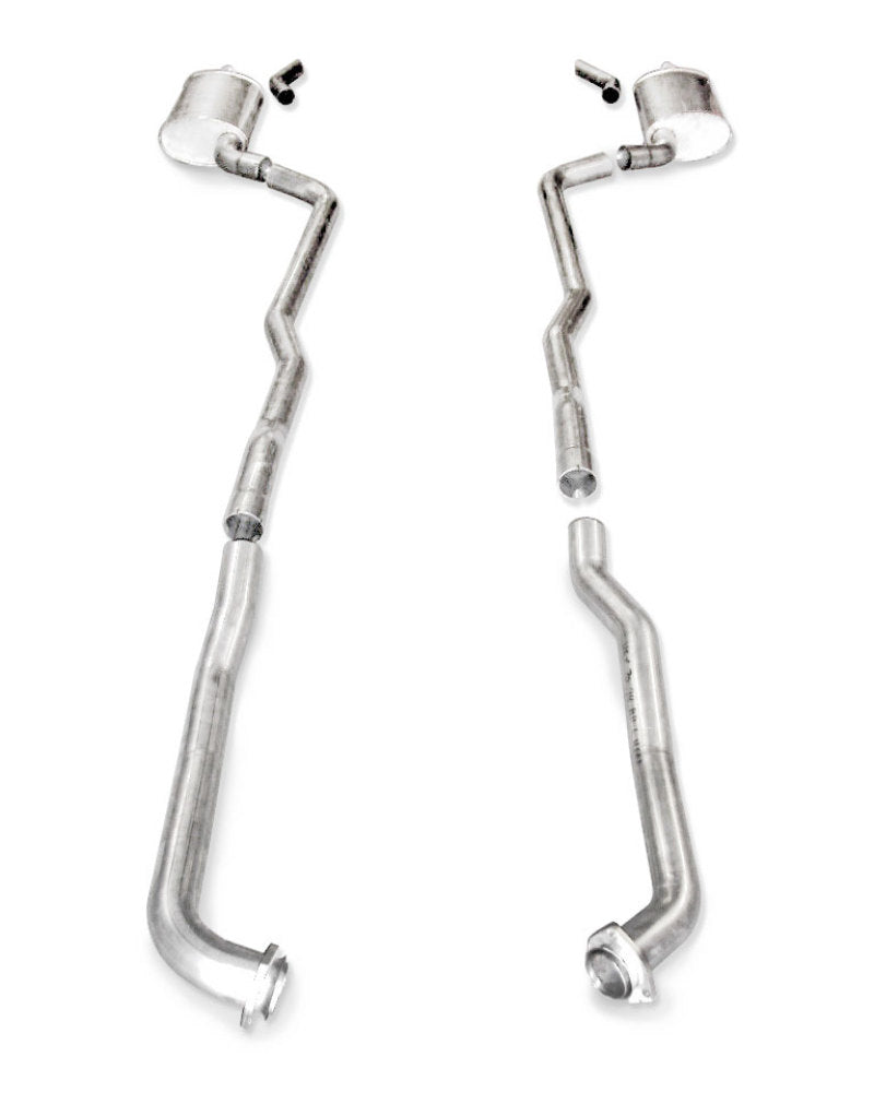 Stainless Works for 1973-1982 Chevrolet Corvette SB Catback Exhaust 2-1/2in Factory Connect