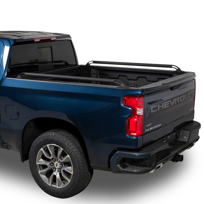 Putco for 2019-2020 Chevrolet Silverado LD / GMC Sierra LD - 1500 5.5ft Bed Locker Side Rails - Black Powder Coated