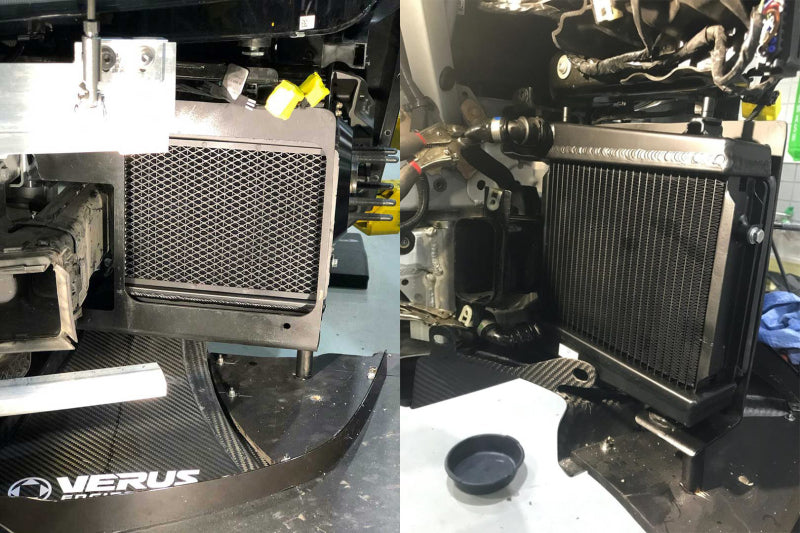 CSF 8179 HP Auxiliary Radiator Both L&R for 20+ Toyota GR Supra Two Required