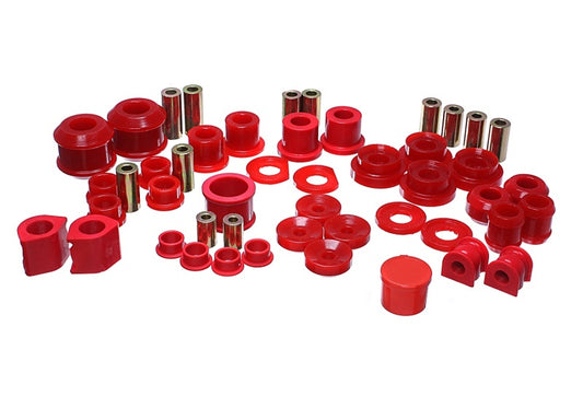 Energy Suspension for 2006-2011 Honda Civic Si Red Master Bushing Set 16.18114R
