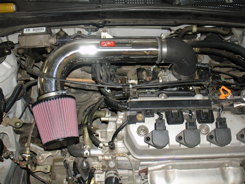 Injen 01-04 Civic Dx/Lx/Ex/Hx Black Short Ram Intake - #IS1565BLK