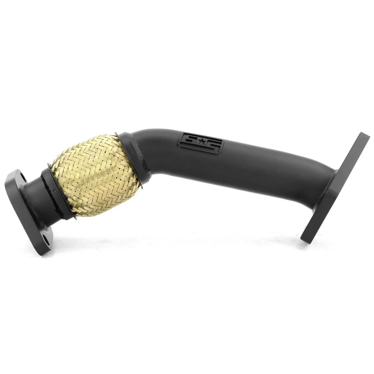 GrimmSpeed GRM.1099.1.BLK for 04-21 Subaru STI EJ25 2 Bolt Up-Pipe - Black Ceramic Coated