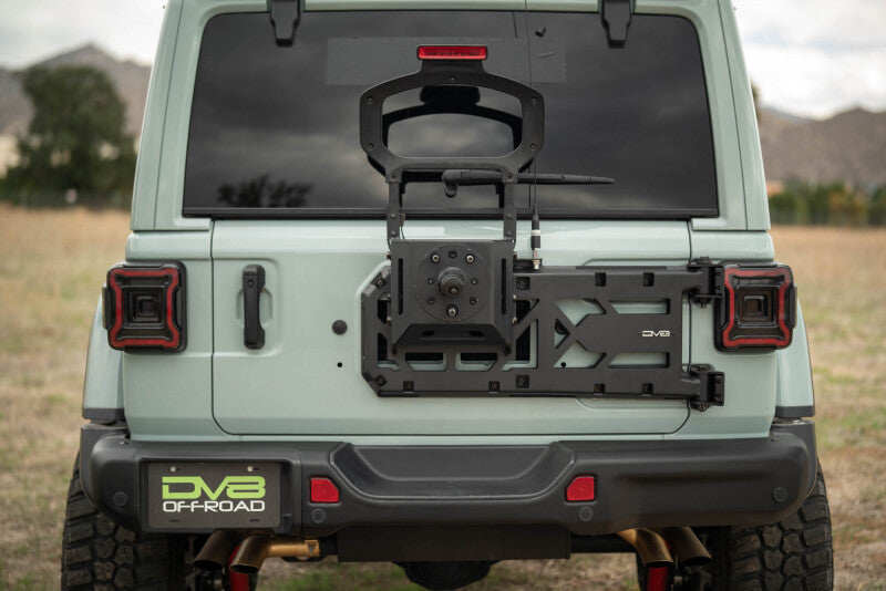 DV8 Offroad 18-25 Jeep Wrangler JL Spare Tire Carrier - #TCJL-15