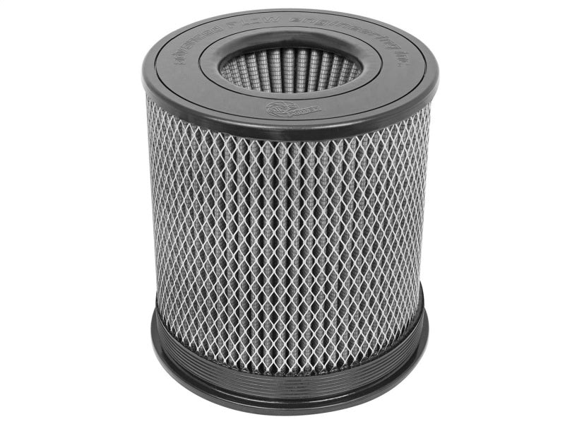 aFe MagnumFLOW Air Filter Pro DRY S 6in Flange x 8 1/8in Base/Top (INV) x 9in H - #21-91059