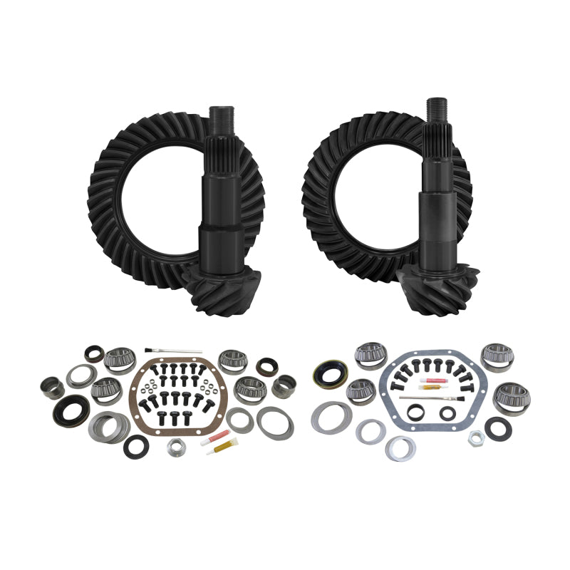 Yukon Gear & Axle YGK012 & Install Kit Package For Jeep JK (Non-Rubicon) in a 4.56 Ratio