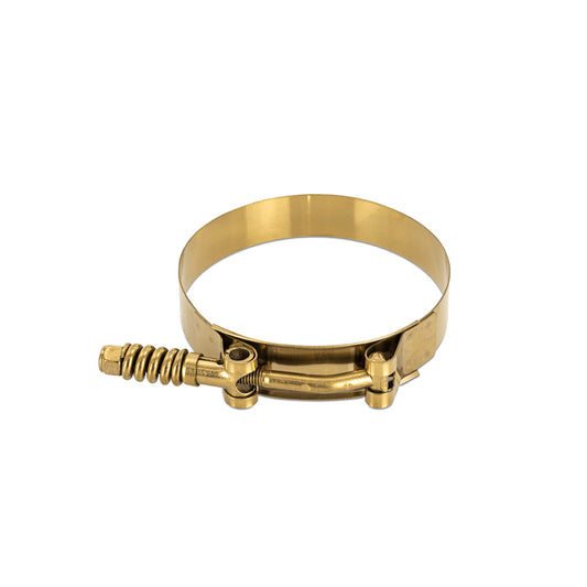 Mishimoto 3 Inch Stainless Steel Constant Tension T-Bolt Clamp - Gold - #MMCLAMP-3TGD