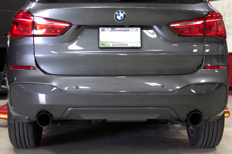 Dinan 16-23 BMW X1/X2 xDrive28i (F48/F39) Valved Axleback Exhaust System - Polished Tips