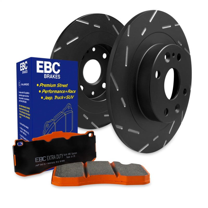 EBC 19-26 BMW 330 G20 2.0L (t) USR Slotted Front Rotors USR2117 (image of S15KF1171)