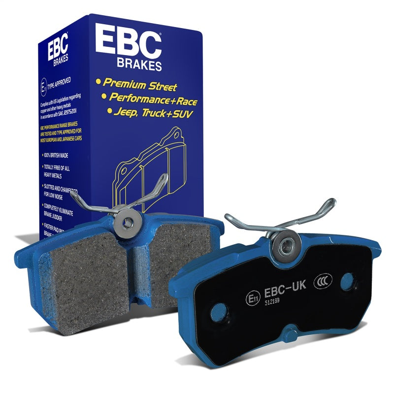 EBC 2013-2019 Ford Fiesta ST 1.6T Bluestuff Rear Brake Pads DP51218B