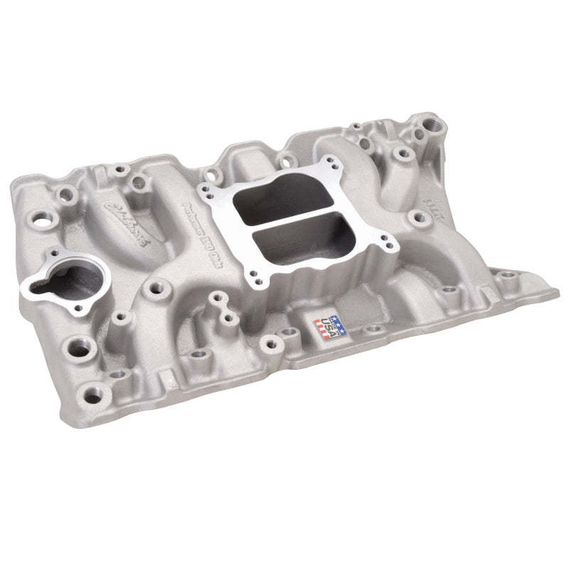 Edelbrock 2711 Performer Oldsmobile 350 Manifold (Non-Egr)