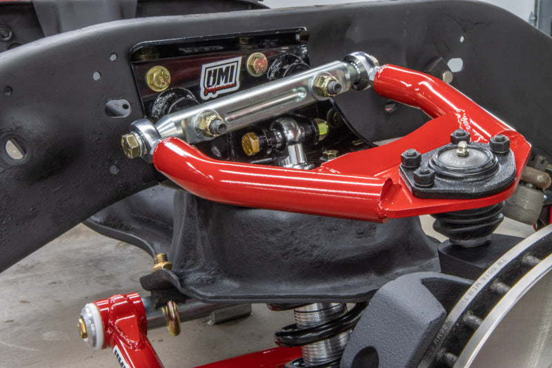 UMI Performance 643546-R CornerMax A-Arm Kit Red for 1971-1987 GM C10
