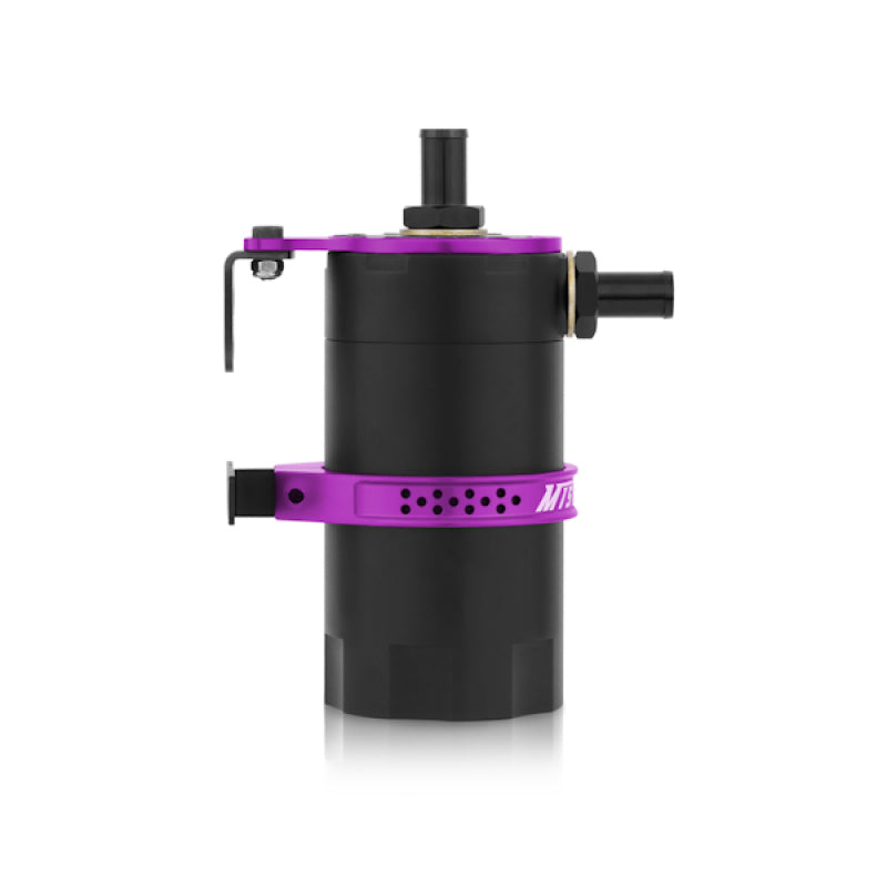 Mishimoto Universal Baffled Oil Catch Can - Purple - #MMBCC-UNI-PR