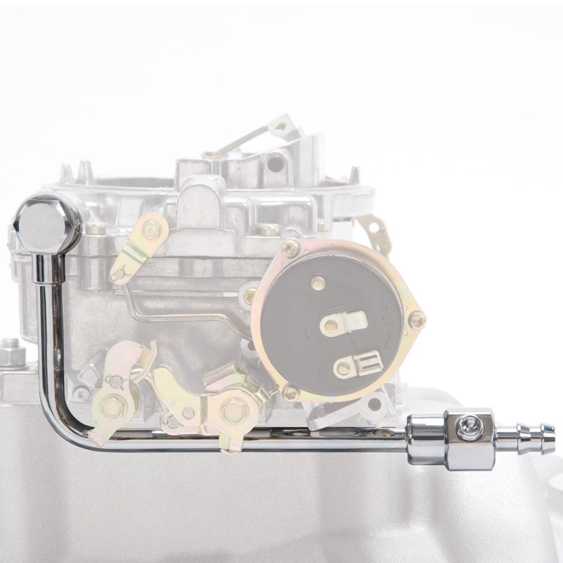 Edelbrock 8126 Fuel Line for Edelbrock Carburetors 3/8 in Barb Inlet