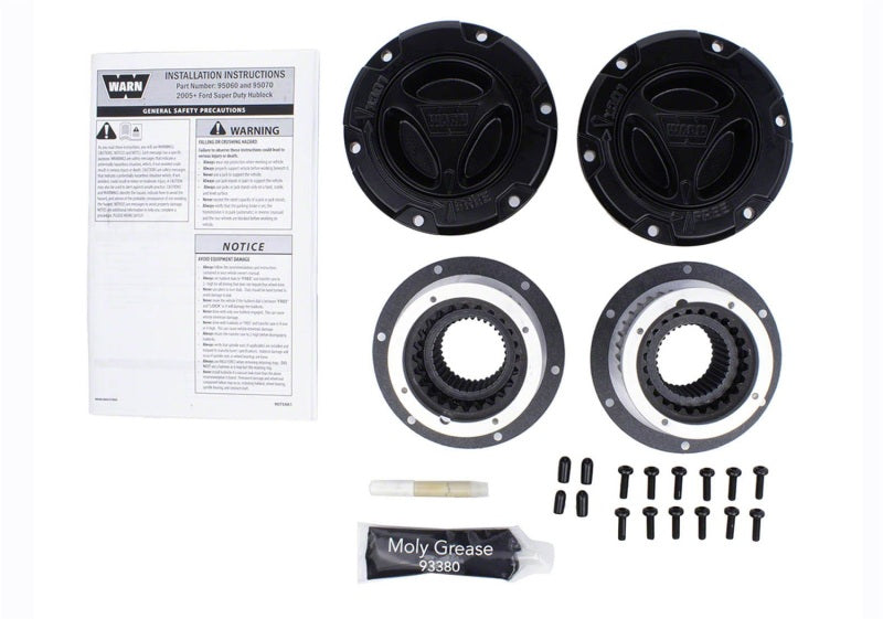 Ford Racing for Super Duty Warn Locking Hubs