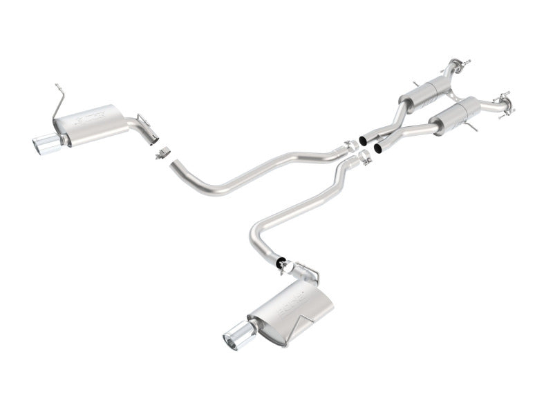 Borla 140406 11-16 Jeep Grand Cherokee Limited/Laredo 5.7L 8cyl 4WD/RWD SS Catback Exhaust - #140406
