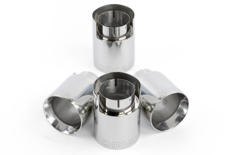 Dinan 20-26 BMW X5 M/X6 M (F95/F96) Valved Axleback Exhaust System - Polished Tips