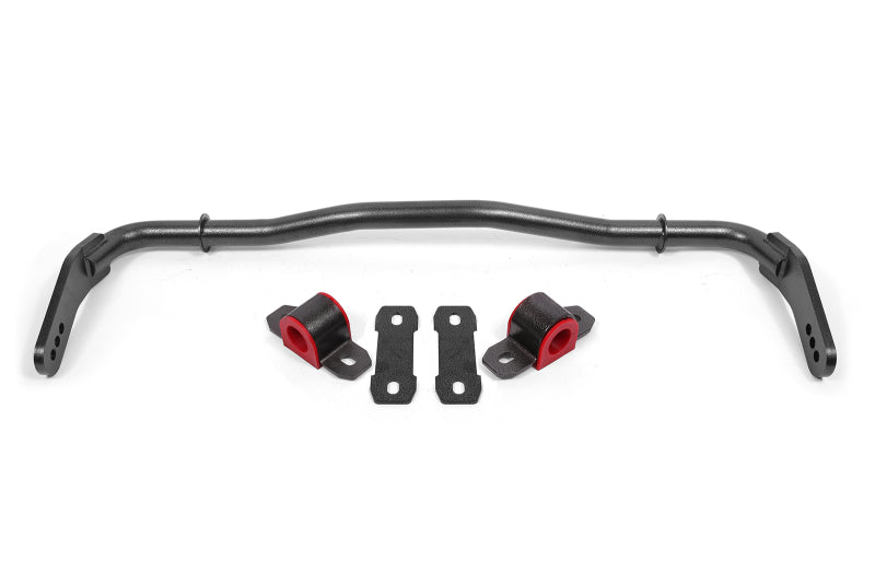 BMR 08-23 Dodge Challenger Front Hollow 38mm Adjustable Sway Bar Kit - Black Hammertone