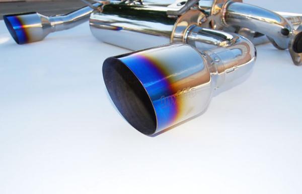 Invidia HS02N3ZGIT 02-08 Nissan 350Z Gemini Single Layer Titanium tip Cat-back Exhaust